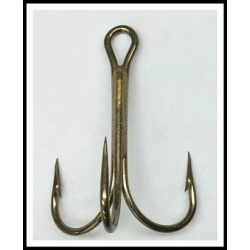 5 Pack Mustad 3551 Treble Hook 1/0